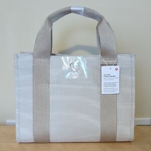Lululemon Two-Tone Canvas Mini Tote Bag 4.5L Brand New